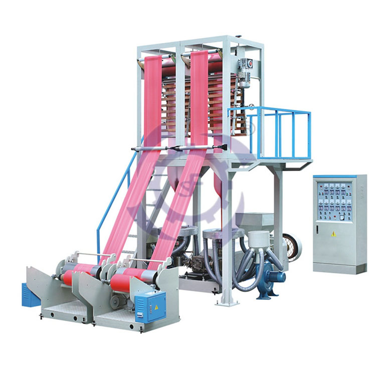 The SJ series of double head film blowing machine